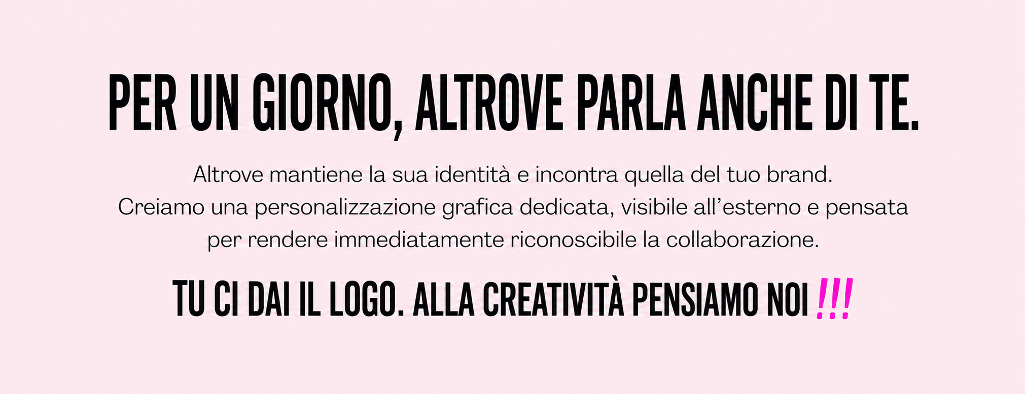 Per un giorno, Altrove parla anche di te